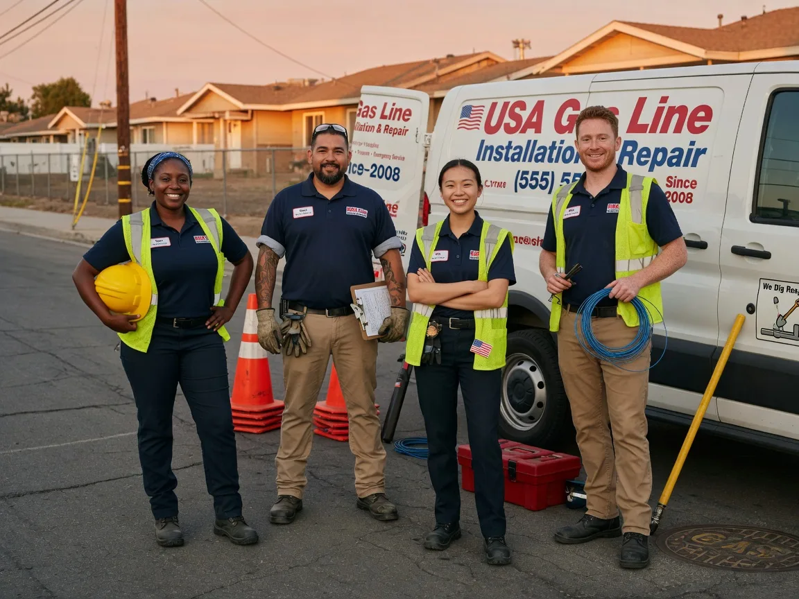 Gas Line Installation company in Nickerson, NE
